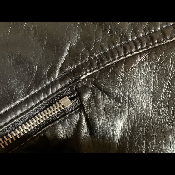 Free People vegan leather jacket - Picture 3 of 9